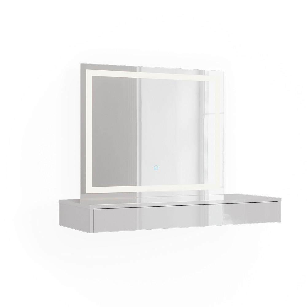 TOALETNÍ STOLEK Sherry Bílá - bílá, kompozitní dřevo (100/12/40.1cm) - Vicco