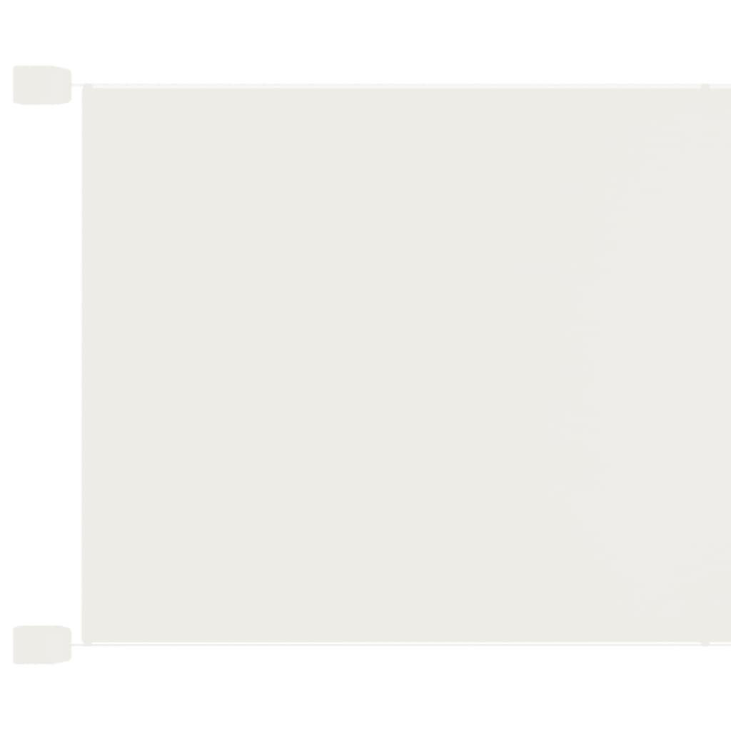 SENKRECHTMARKISE Weiß 140x800 cm Oxford-Gewebe - Weiß, Textil (800/140/800cm) - furnicato