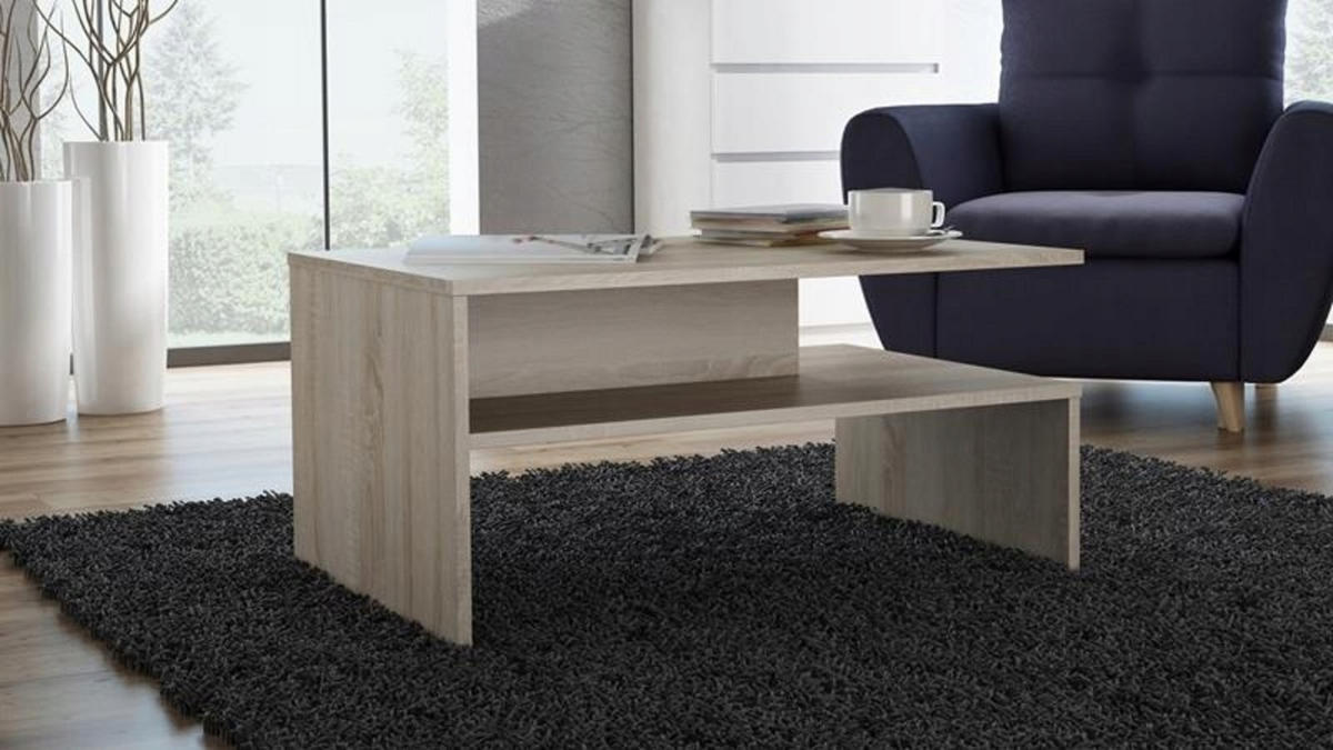 COUCHTISCH OLA Sonoma Eiche 100/48/50 cm - Sonoma Eiche, Holzwerkstoff (48/100/50cm) - Matkam Möbel