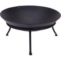 FEUERSCHALE Gusseisen Ø 57 cm schwarz - Schwarz, Metall (57/27/57cm)