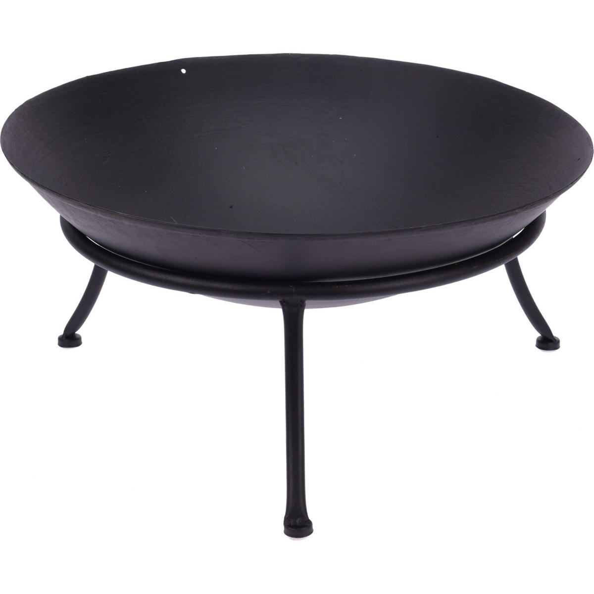 FEUERSCHALE Gusseisen Ø 57 cm schwarz - Schwarz, Metall (57/27/57cm)