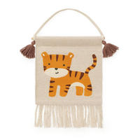 WANDDEKO Savannah Orange 40x40 cm - Orange, Textil (40/40cm) - Lytte