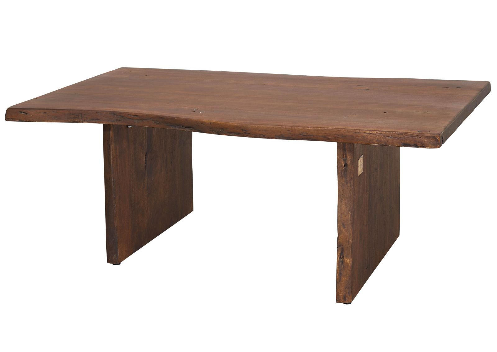 COUCHTISCH Akazie 120x70x45 braun lackiert PURE ACACIA #005 - Dunkelbraun, Holz (120/70/45cm) - Massivmoebel24