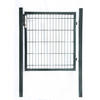 DOPPELSTABMATTEN GARTENTOR PORTARIUS - Größe: 160 cm, Farbe: Anthrazit - Anthrazit, Metall (210/6cm) - Home Deluxe