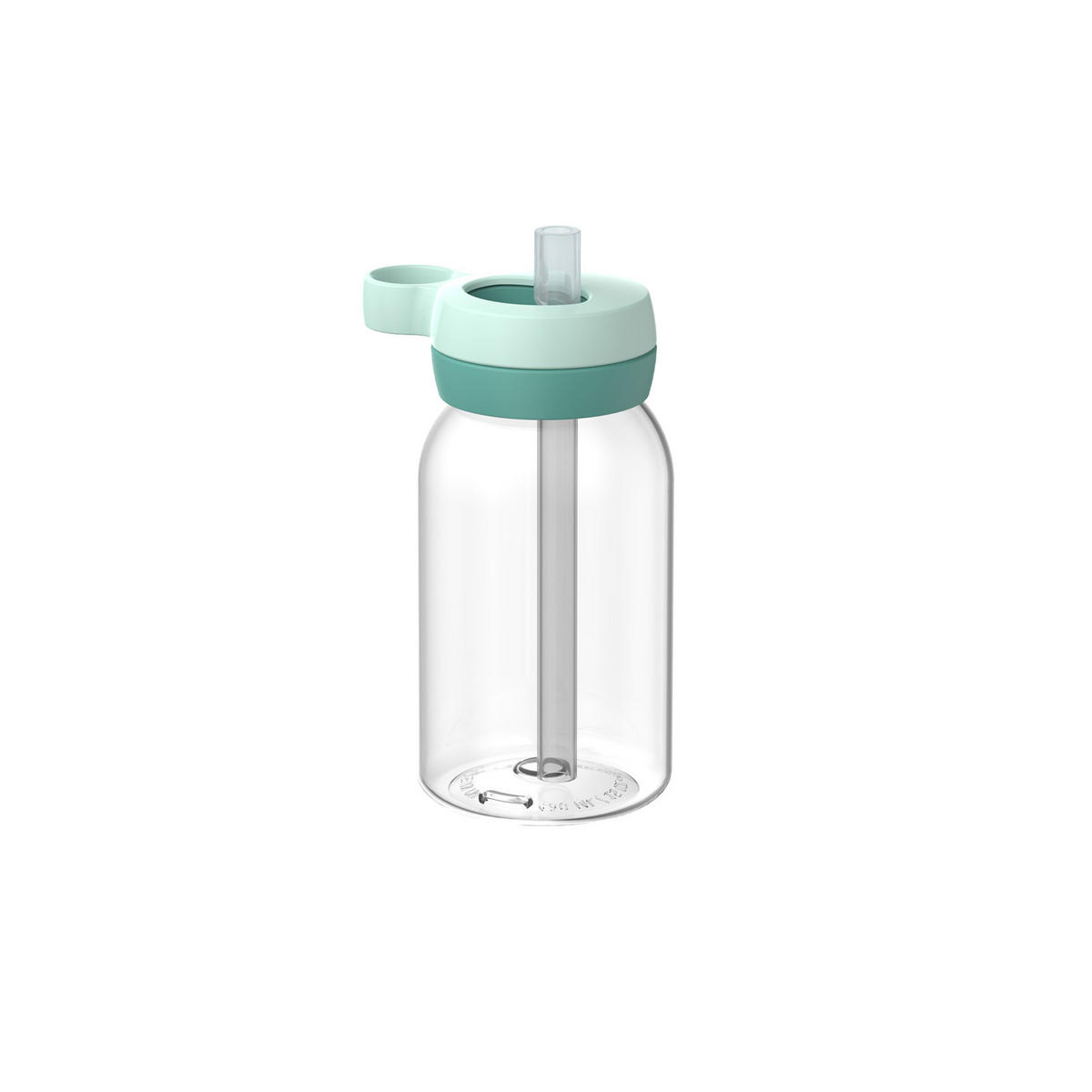 TRINKFLASCHE MIT TRINKHALM Campus Cool Mint 450 ml - Mintgrün, Kunststoff (450L) - Mepal