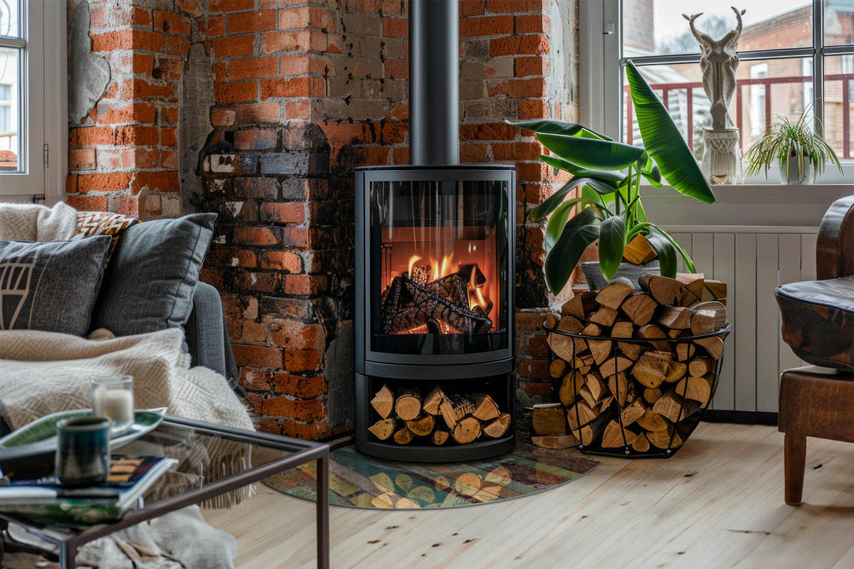 GLASPLATTE für Kamin 100x100 cm - Türkis, Glas (100/100/0.4cm) - TULUP