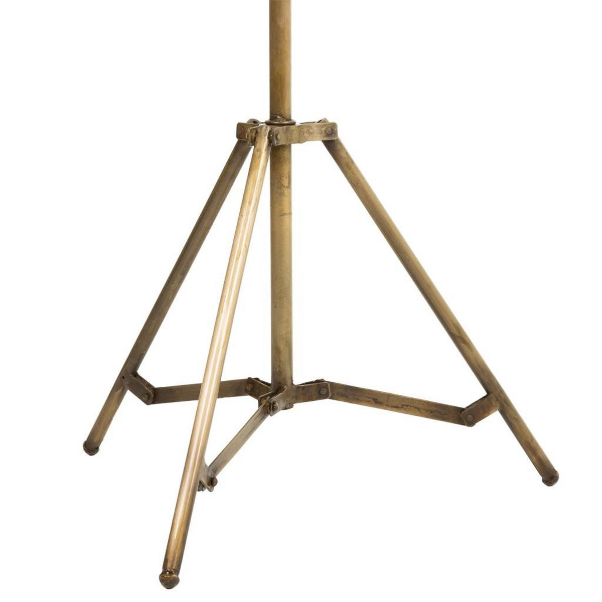 STEHLAMPE aus Metall, 59x161cm - Goldfarben, Metall (161/59/59cm) - Wanderlust