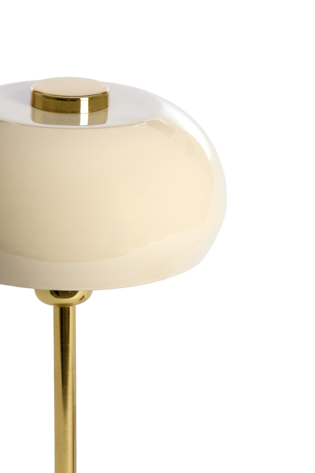 TISCHLAMPE Surin Grau Ø22/34 cm - Grau, Metall (22/22/34cm) - Light & Living