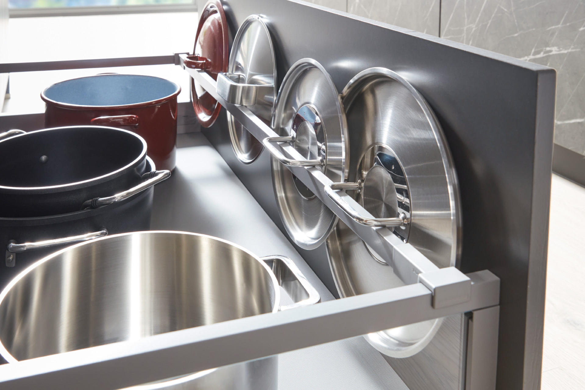 Kochtopfdeckel Halterung