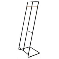 GARDEROBENSTÄNDER Tower schwarz 61/163/45 cm freistehend - Schwarz, Metall (45/163/61cm) - Yamazaki