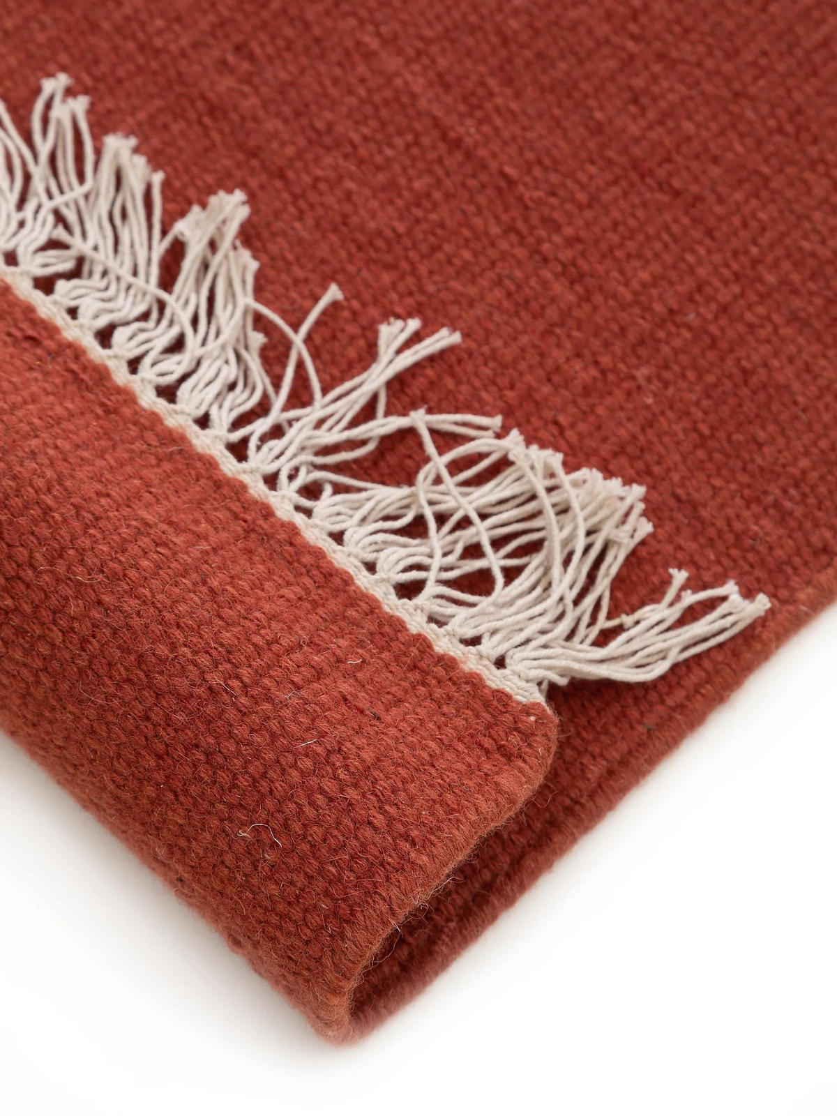WOLLTEPPICH Liv Orange 70x200 cm - Orange, Textil (70/200cm) - benuta Pop