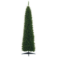 WEIHNACHTSBAUM DE-41606 2,1 m, inkl. Ständer und Stern Grün - Grün, Kunststoff (210cm) - ComfortXL