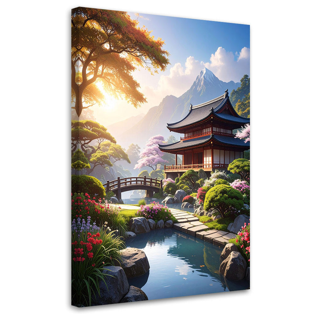 Feeby Wandbild, Mehrfarbig 40x60 cm