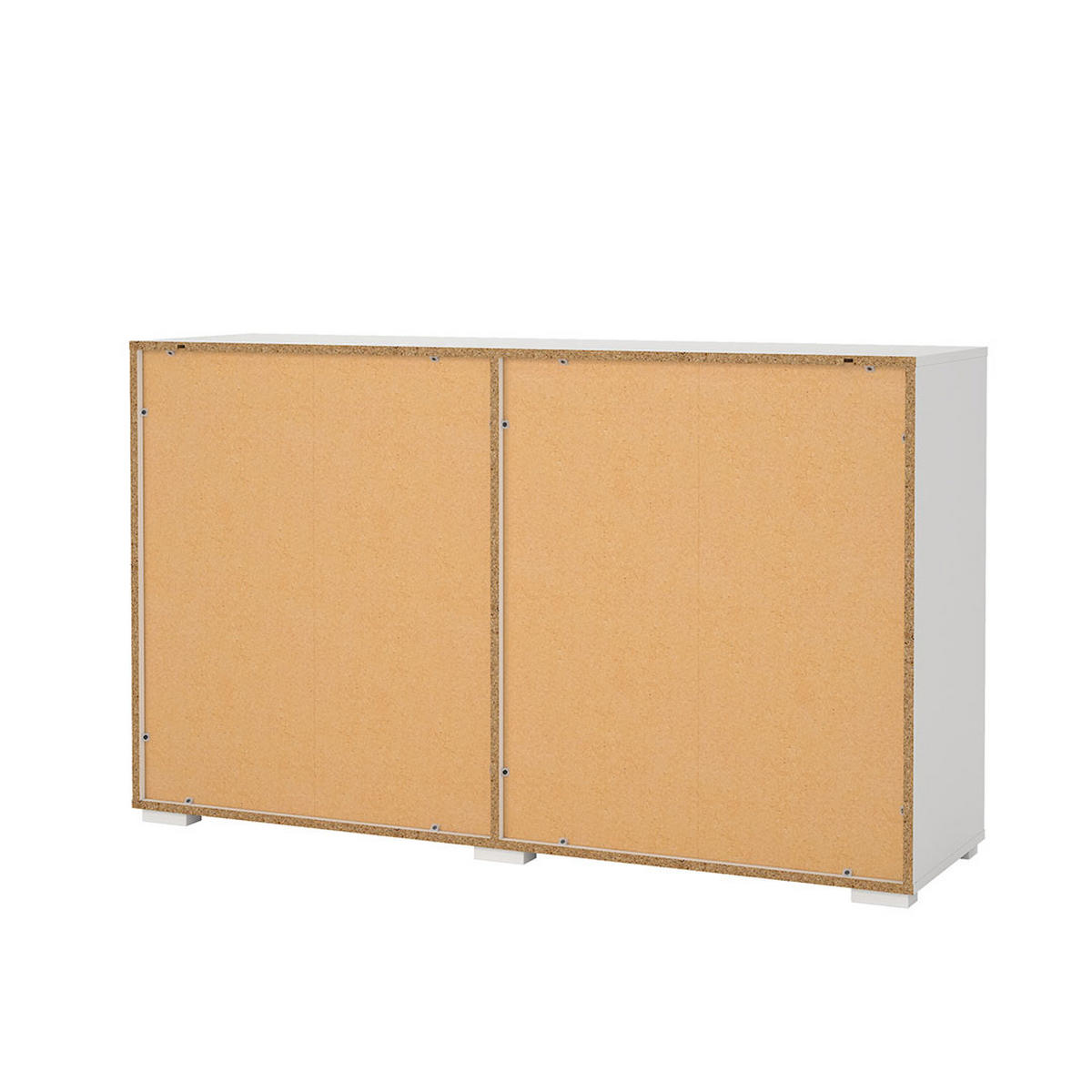 KOMMODE, Sofia, Weiß, Holzwerkstoff, 139 x 40 x 83 cm - Weiß, Holzwerkstoff (139/83/40cm) - ebuy24