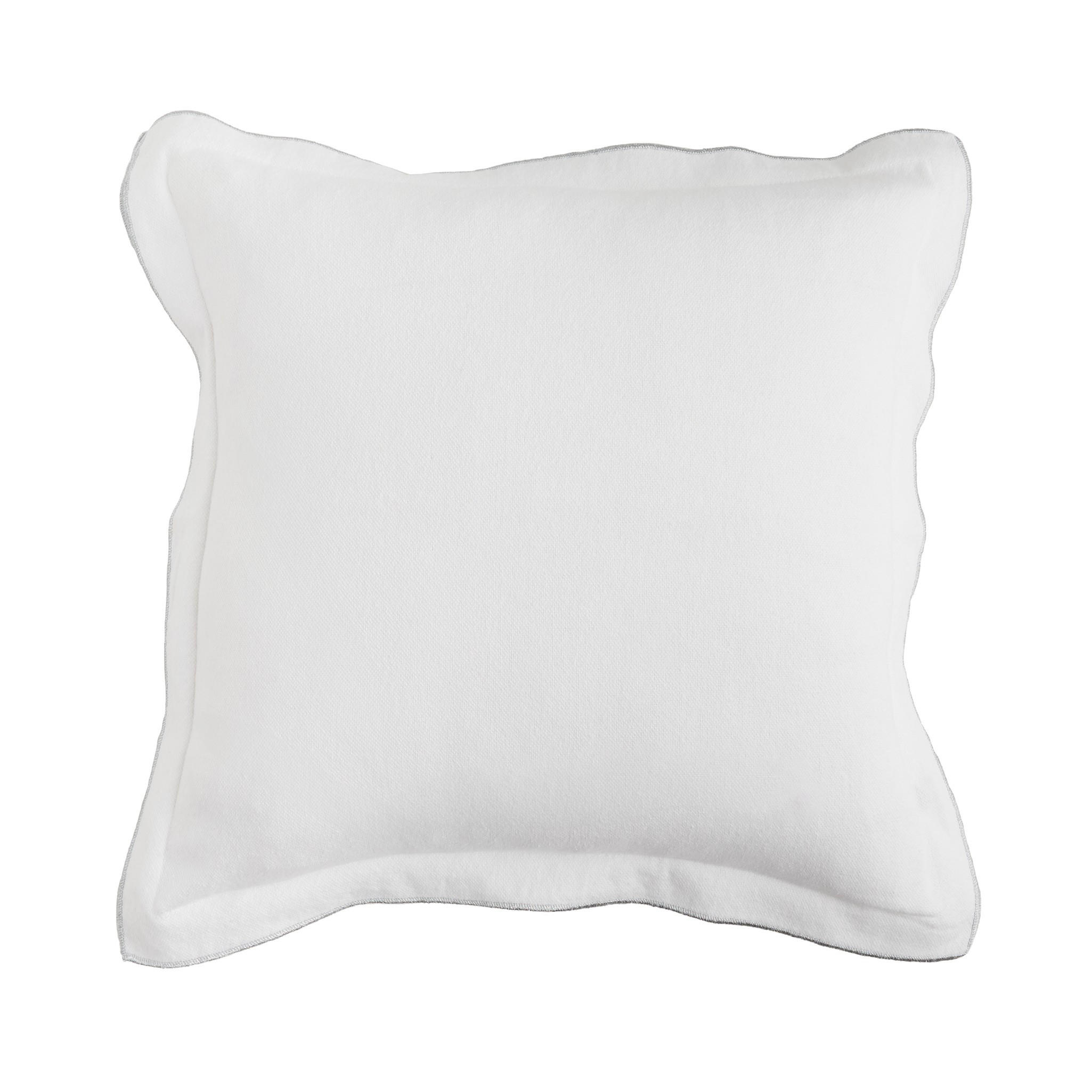 KISSENBEZUG Taromina - Weiß, Textil (45/45cm) - home&you