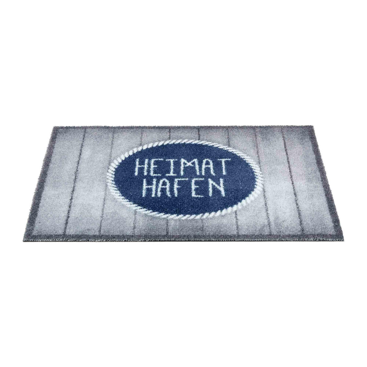 SCHMUTZFANGMATTE AUßEN DECO BRUSH - Hellgrau, Textil (50/70cm) - Astra