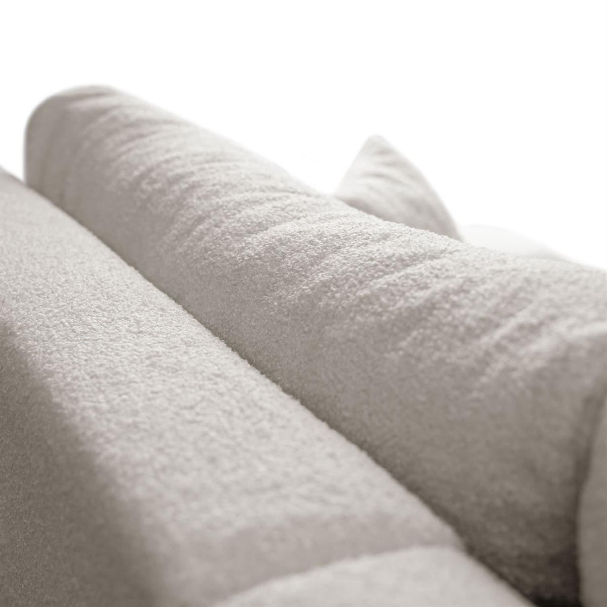 ECKSOFA VESPO XL mit Schlaffunktion und Bettzeugkasten - Ecru, Textil (267/143cm) - Lookway