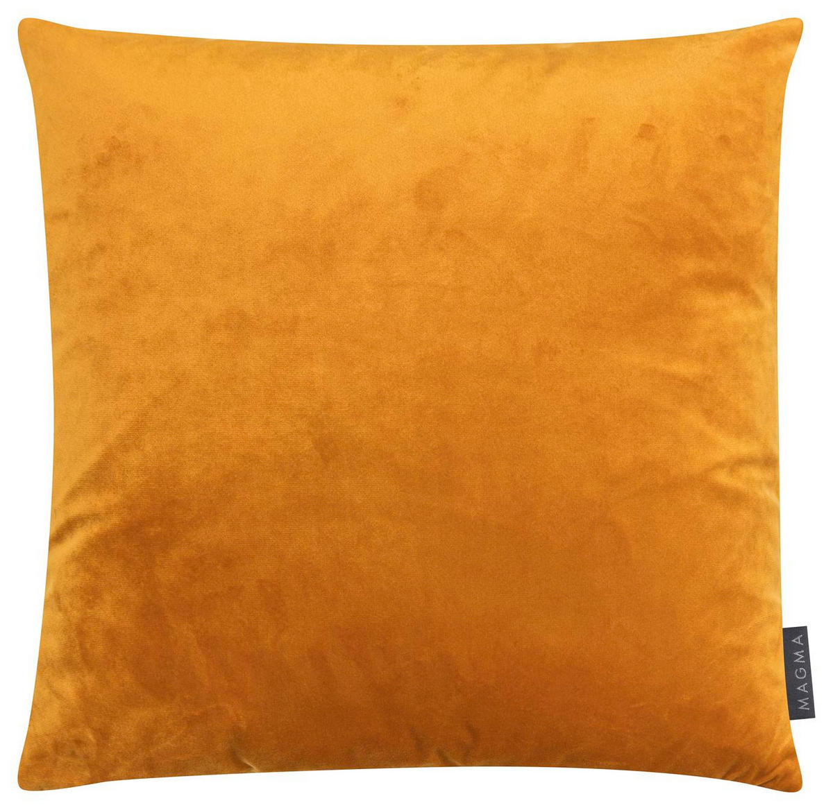 KISSENHÜLLE Raya Streifen Look senf - Gelb, Textil (45/45cm) - Magma Heimtexx
