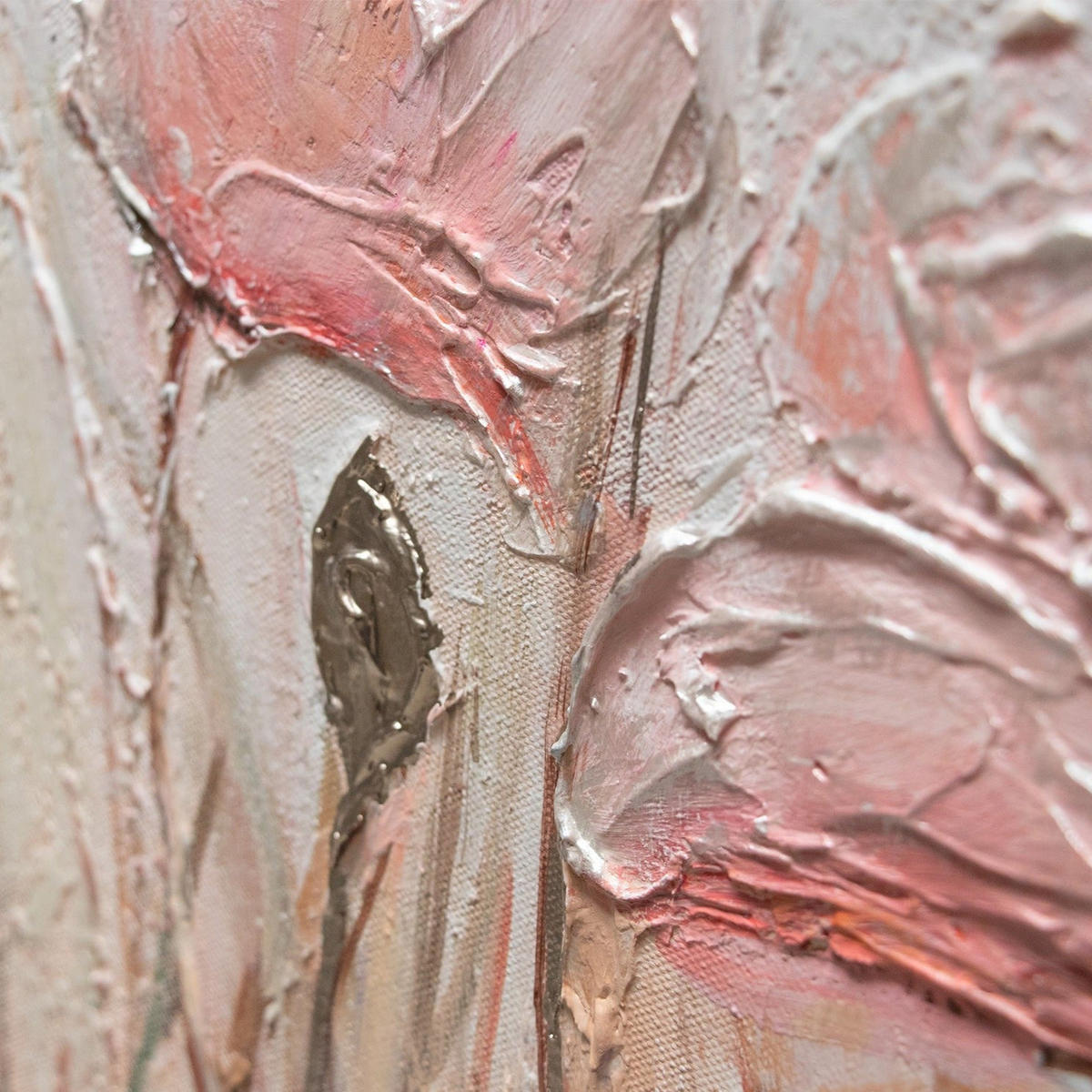 GEMÄLDE April Schattenfugenrahmen Grau 200x100 cm - Grau, Holz (200/100cm) - YS-art gallery