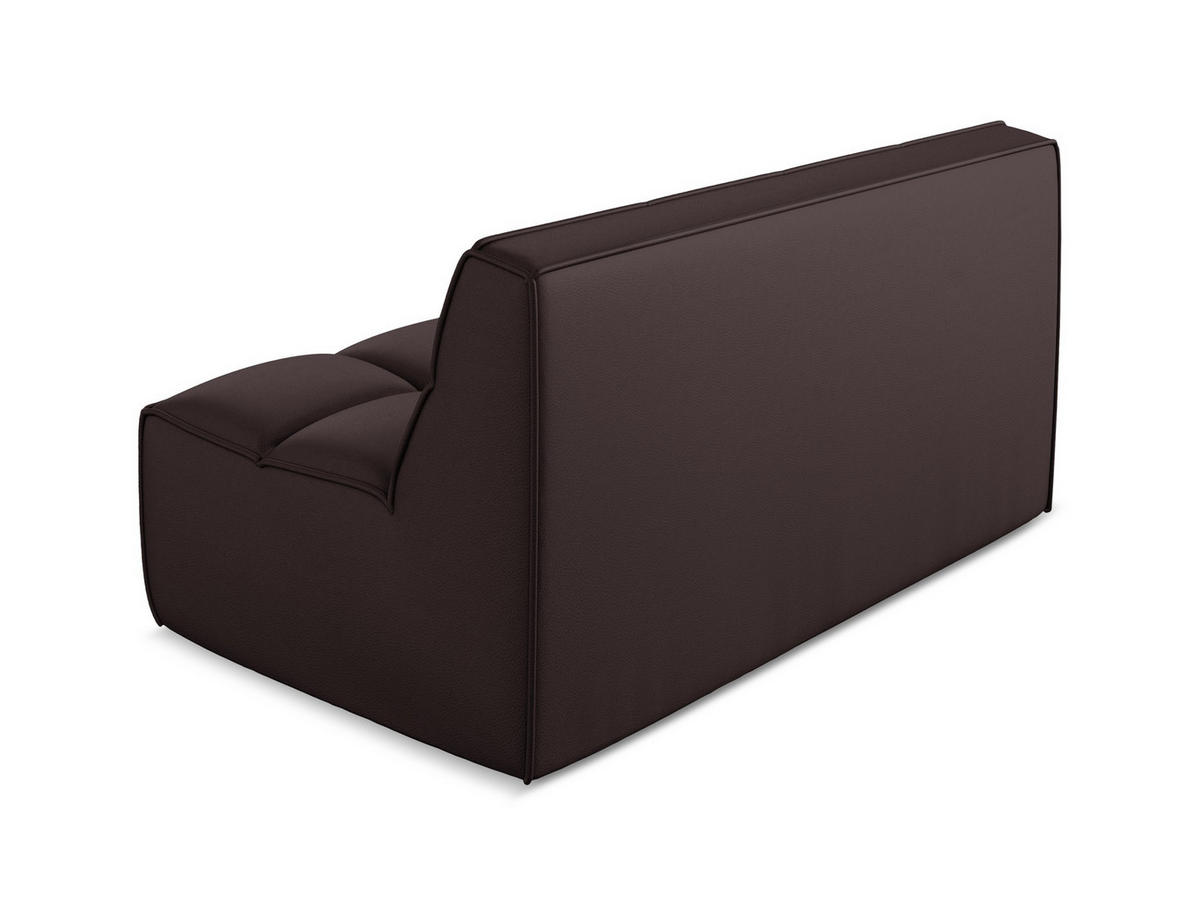 2-SITZER-SOFA Kunstleder Violett - Blau/Pflaume, Leder/Kunststoff (160/75/93cm) - Makamii