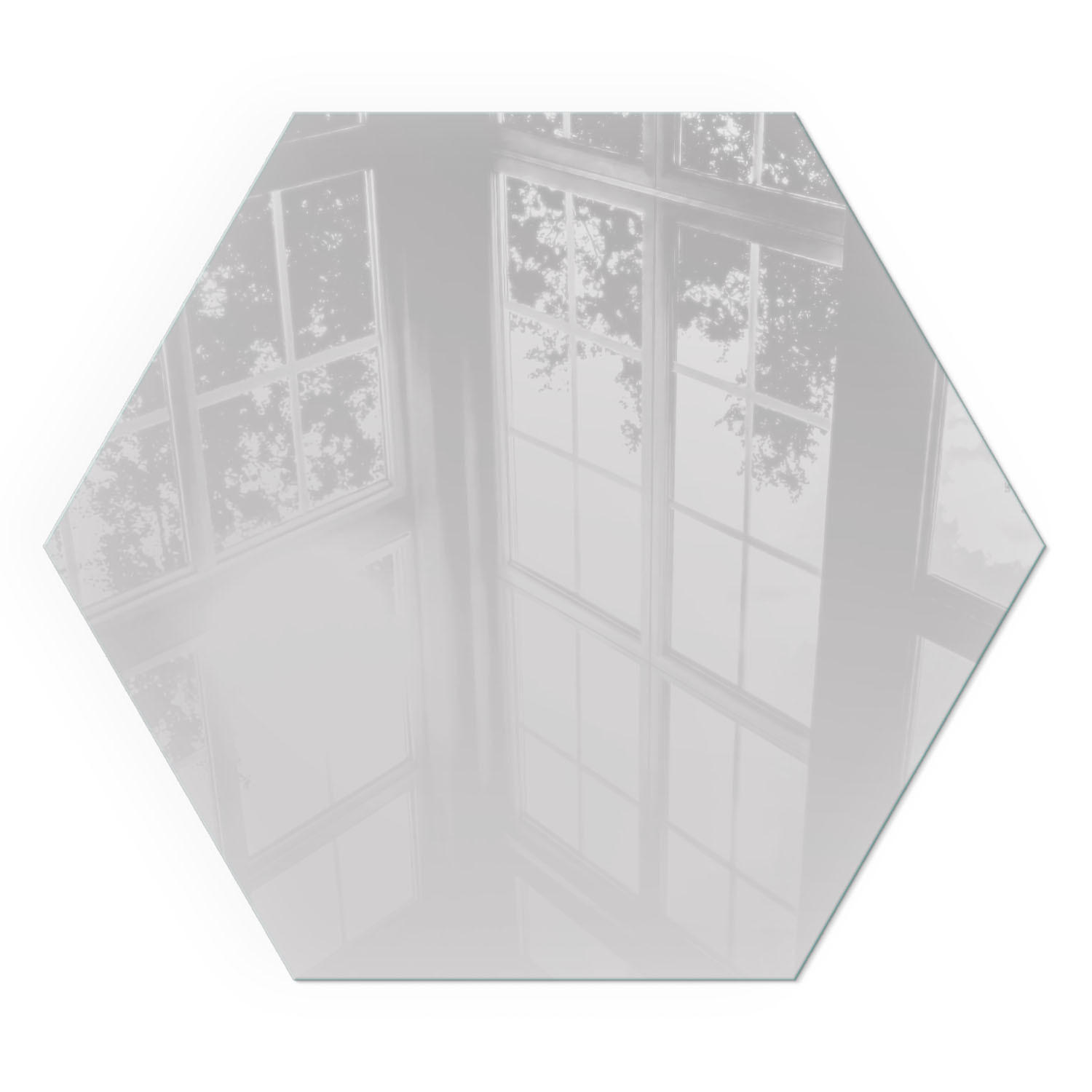 GLASPLATTE für Kamin h40 cm - Grau, Glas (40/40/0.4cm) - TULUP