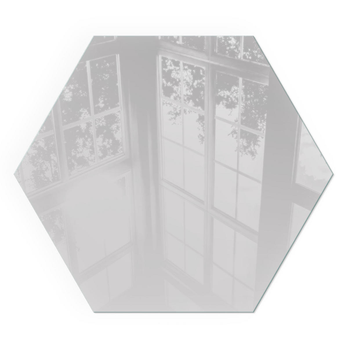 GLASPLATTE für Kamin h40 cm - Grau, Glas (40/40/0.4cm) - TULUP