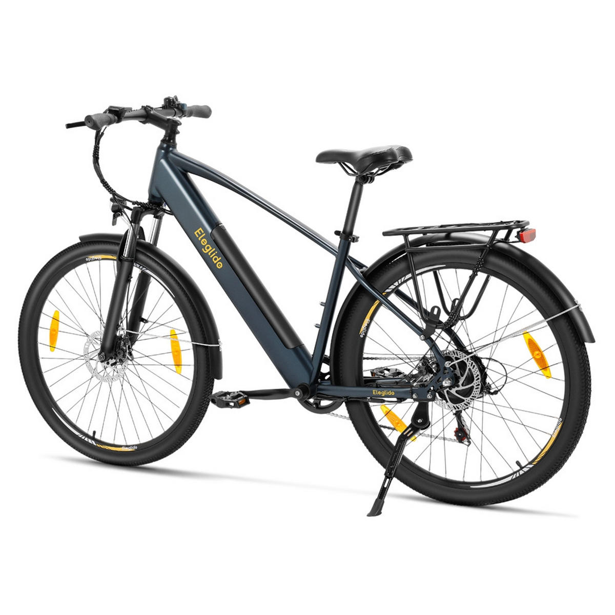E-BIKE Eleglide T1 – Extensive 100 km Reichweite herausnehmbarer Akku - Graphitfarben, Metall (78cm)