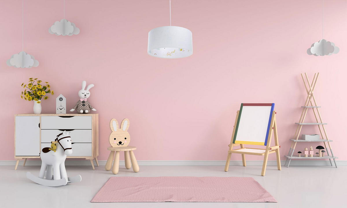 HÄNGELEUCHTE Bunt 60/30 cm - Multicolor/Weiß, Kunststoff (60/1.1/30cm) - ONZENO