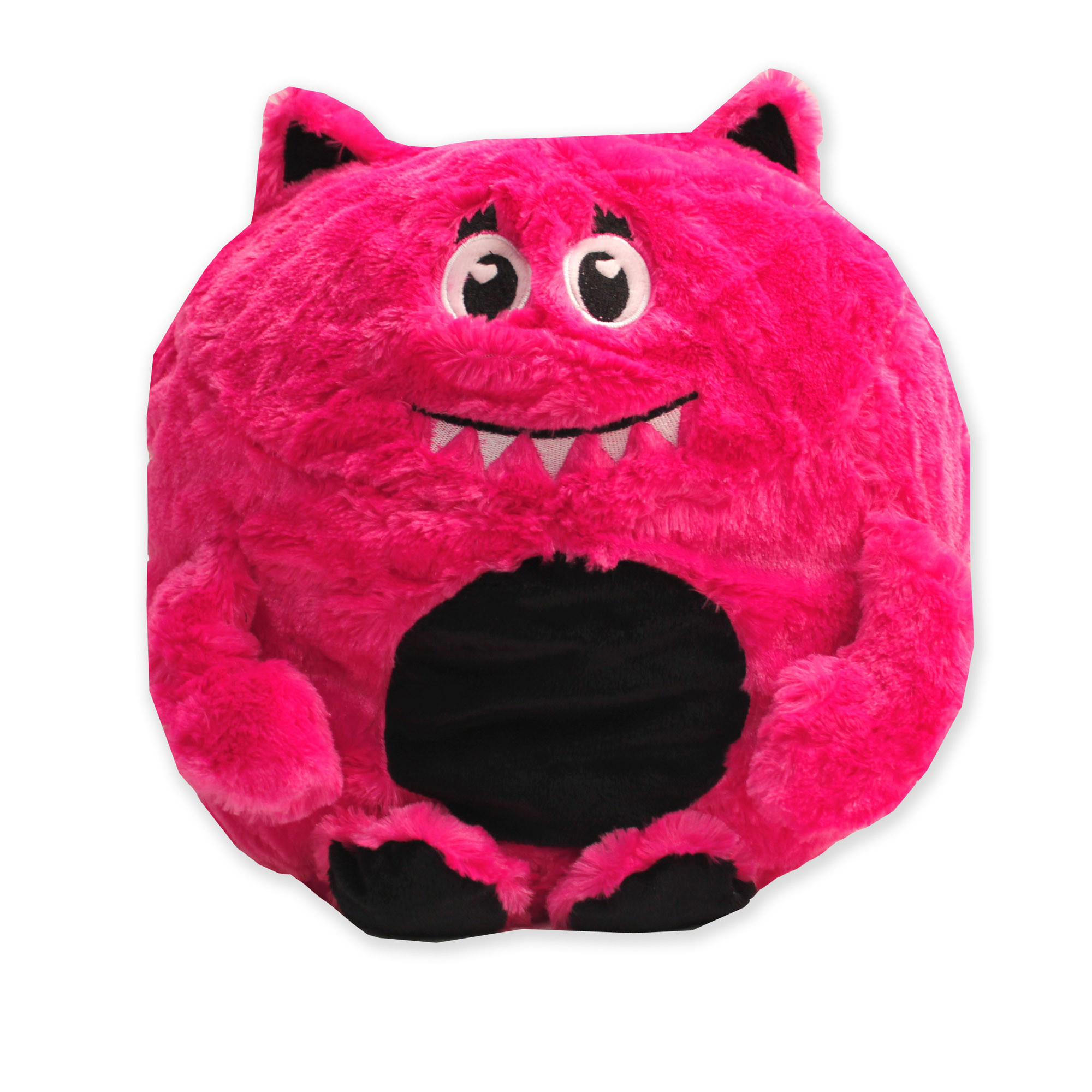 KUSCHELKISSEN Monster 45 cm Plüsch Kissen Pink - Pink, Textil (40/45cm) - TiborTex