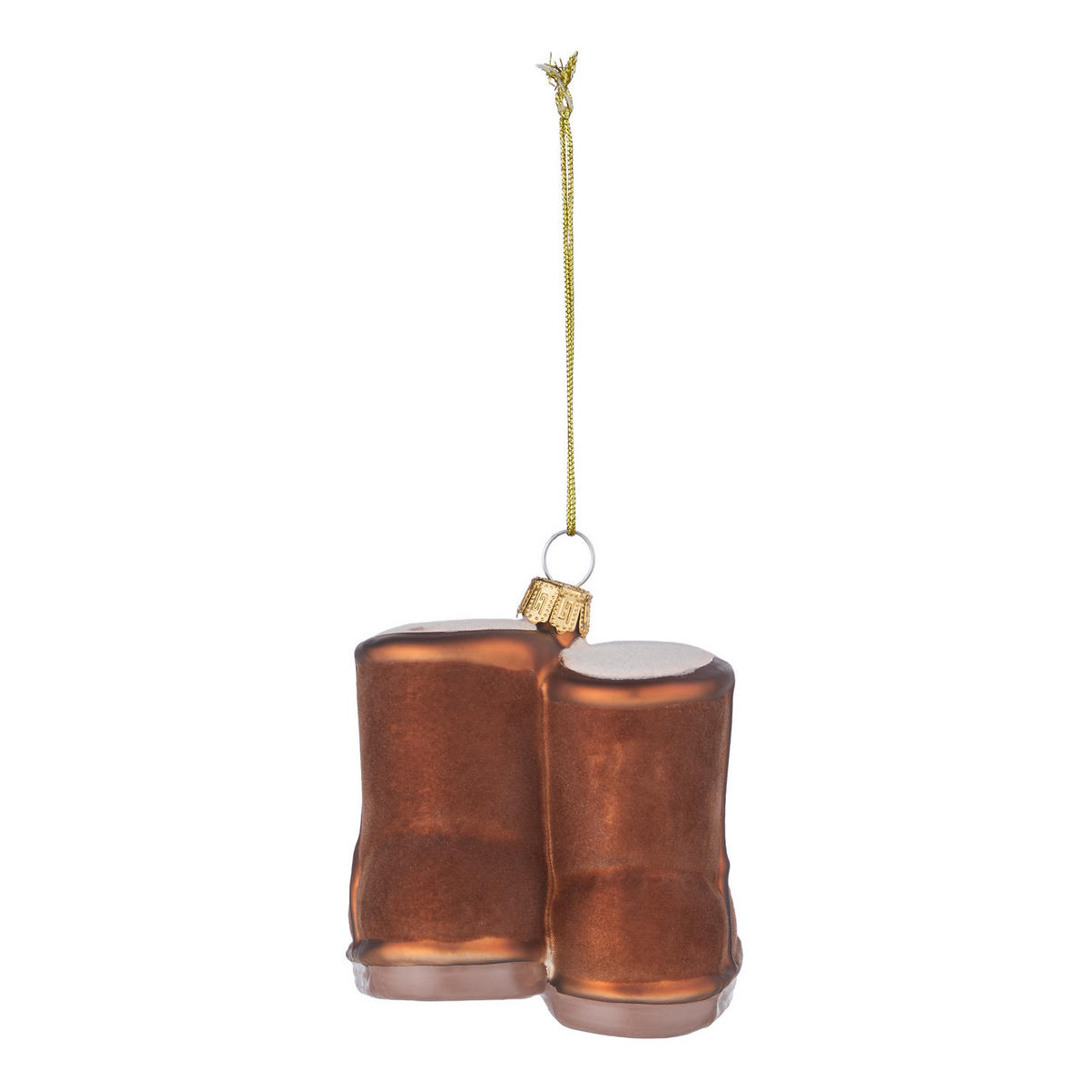 ANHÄNGER HANG ON Boots - Braun, Glas (7/8/9cm) - Butlers