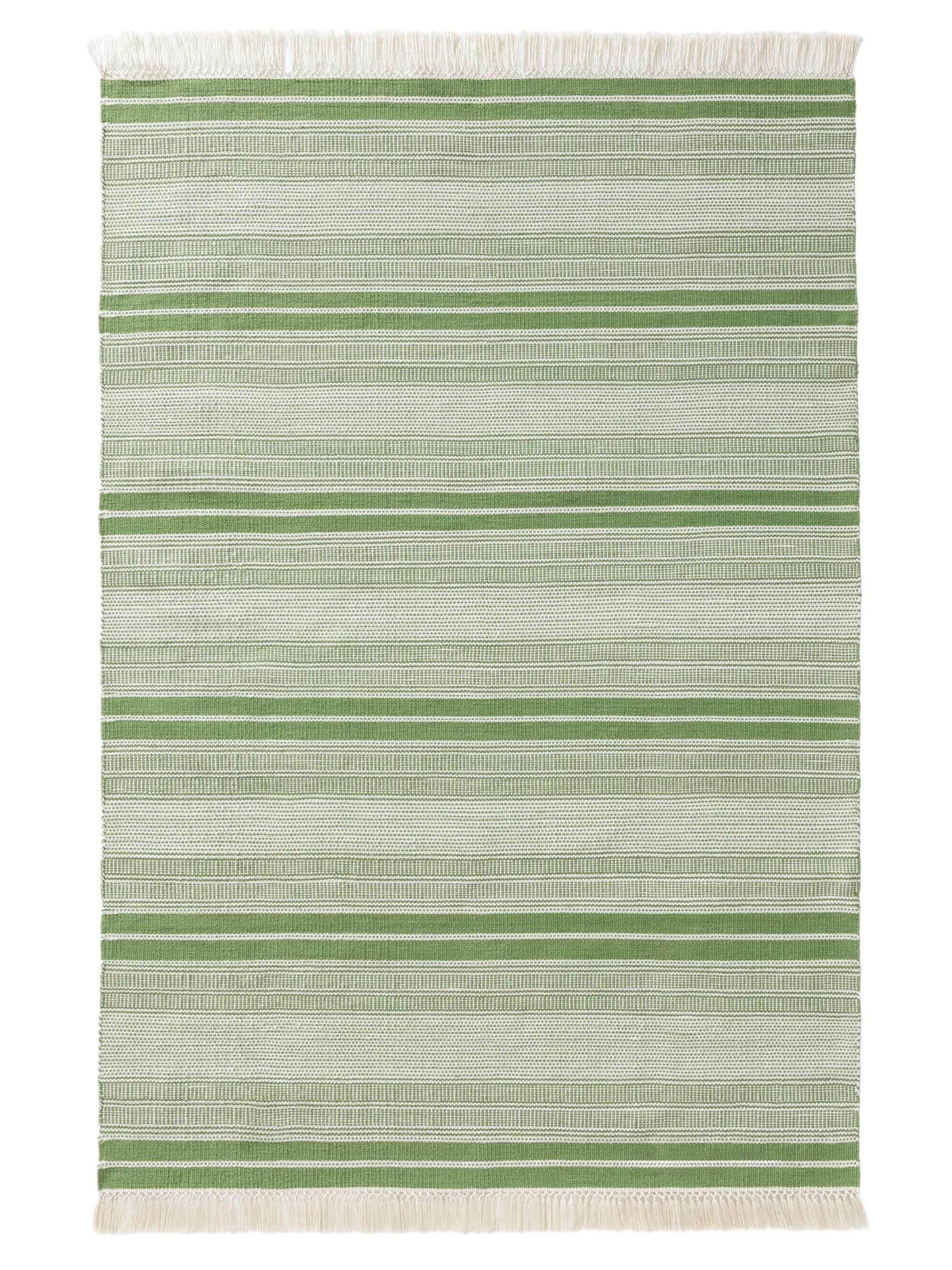 OUTDOOR-TEPPICH Siena handgewebt 120/170 cm - Grün, Kunststoff (120/170cm) - benuta Nest