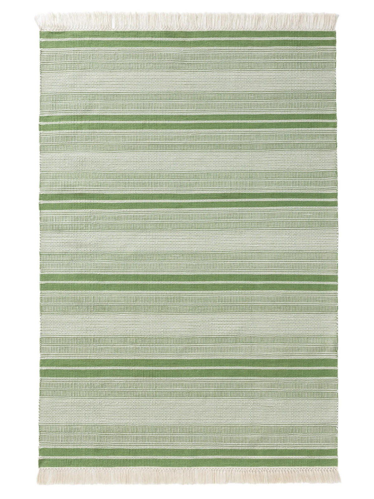 OUTDOOR-TEPPICH Siena handgewebt 120/170 cm - Grün, Kunststoff (120/170cm) - benuta Nest