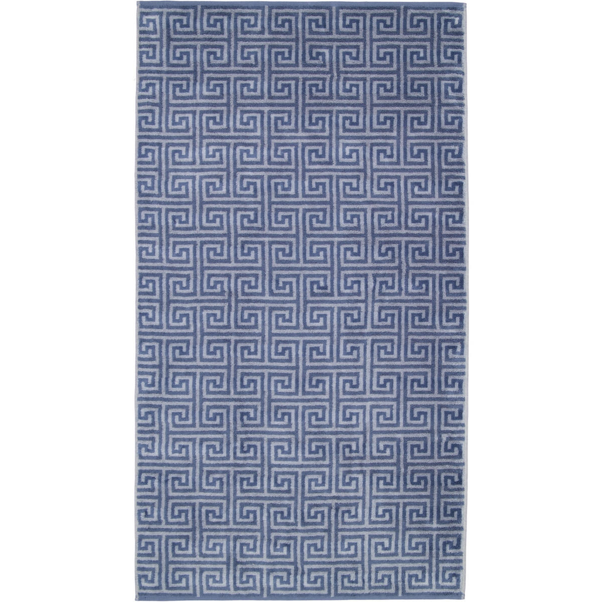 DUSCHTUCH NOBLESSE ELEGANCE ALLOVER 1088 NACHTBLAU - 11 - Blau, Textil (80/150cm) - Cawoe
