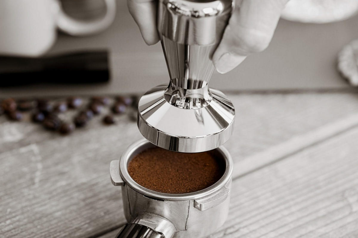 KAFFEESTAMPFER Kaffee Barista Tamper - Edelstahl - ø 5 cm - Silberfarben, Metall (2/8/6cm) - Jay Hill