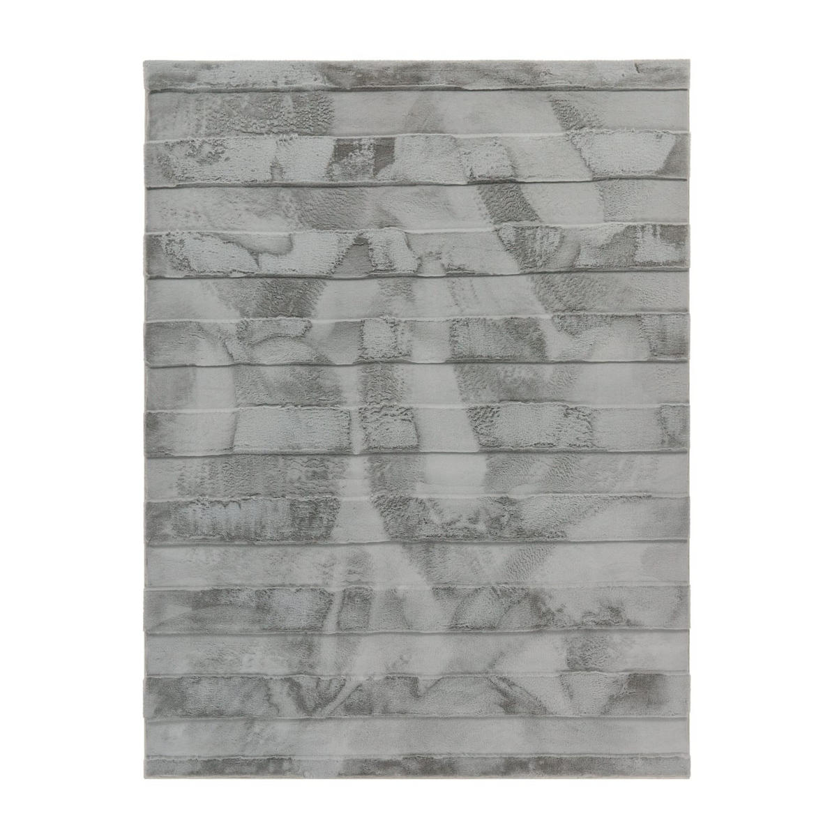 HOCHFLORTEPPICH Boho Grau 160 x 220 cm - Grau, Kunststoff (160/220cm) - TT Home