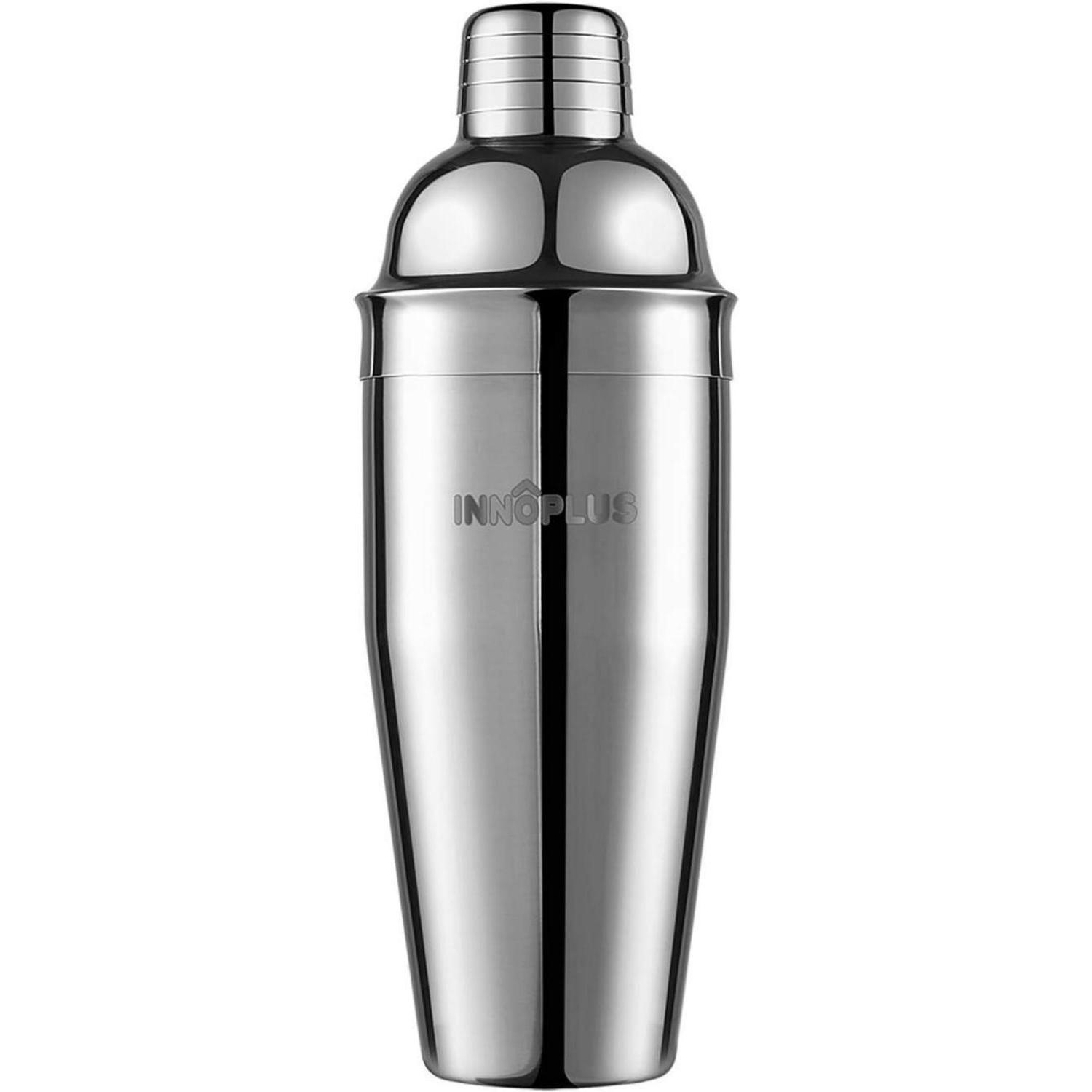 COCKTAIL Shaker Set Edelstahl 750 ml - Silberfarben, Metall (9.2/9.2/19.6cm)