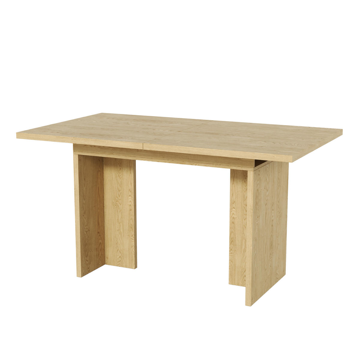 AUSZIEHTISCH Eichefarben 140-180/80/75 cm - Eichefarben, Holz (80/180/75cm) - PANGIVO