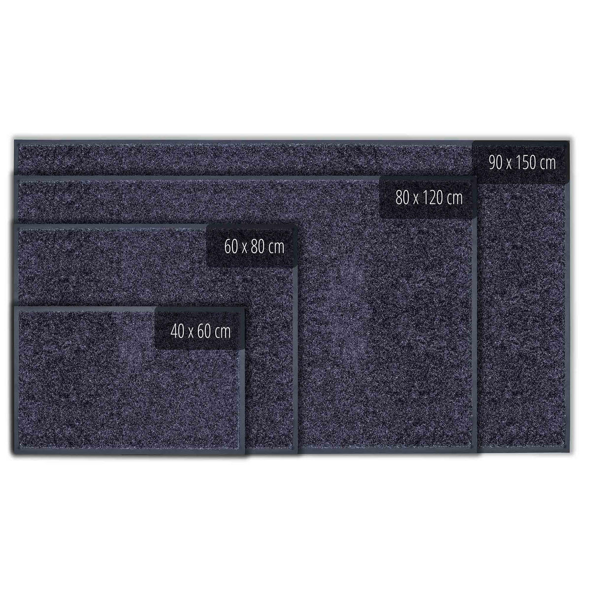 ROHOŽ do interiéru DIAMANT - tmavosivá, textil (90/150cm) - Astra