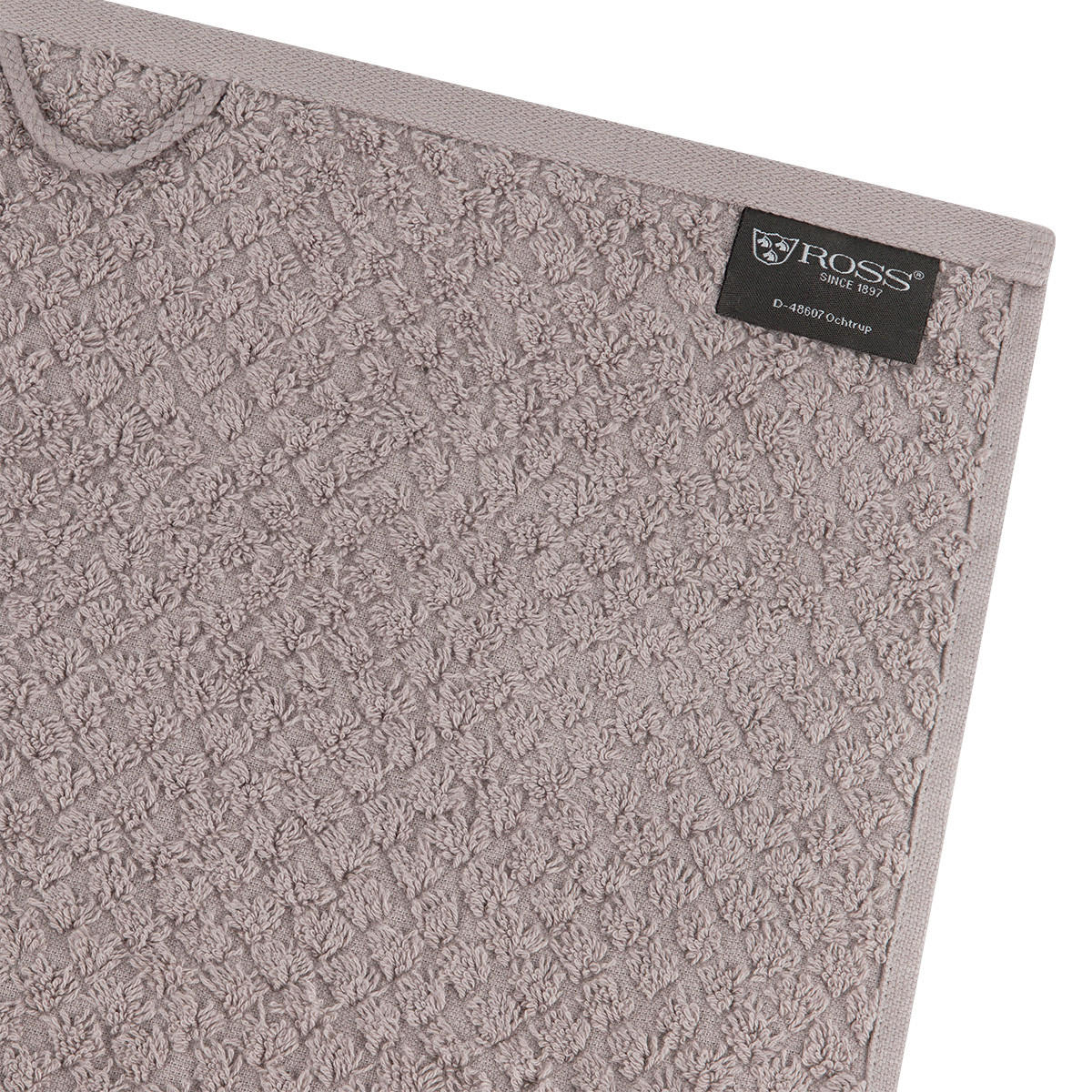 HANDTUCH Harmony 4er-Set - Grau, Textil (50/100cm) - Ross
