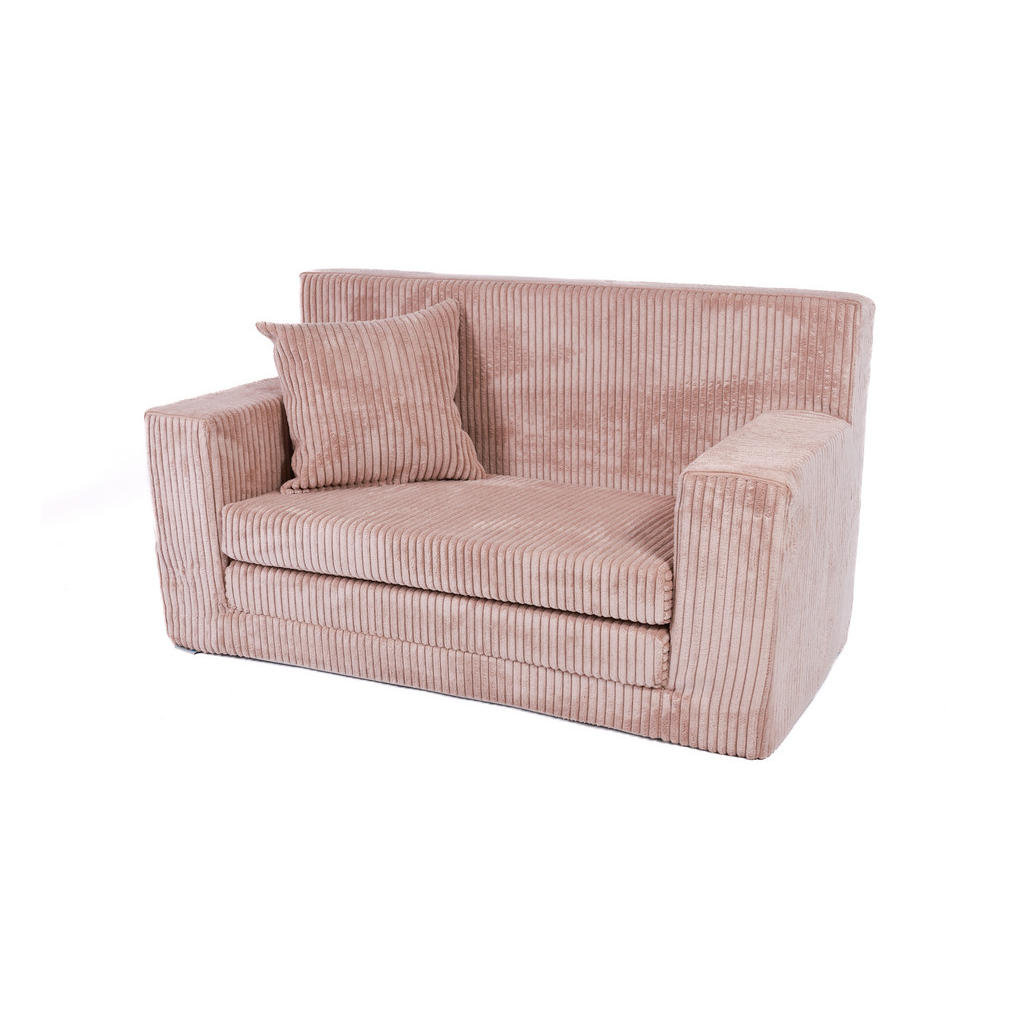 Thumbnail - Fortisline Kindersofa, Altrosa, Textil, Uni, Quadratisch, 83x47x43 cm, Oeko-Tex® Standard 100, Kinder- & Jugendzimmer, K...