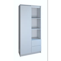 BÜCHERREGAL Weiß 80/180/35 - Weiß, Holzwerkstoff (80/180/35cm) - RAUMHIRSCH FURNITURE