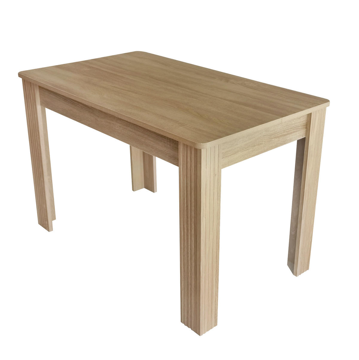 ESSTISCH 116/65/75 cm Eichefarben aus Spanplatte - Braun, Holzwerkstoff (116/65/75cm) - OKMYHOME