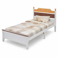JUGENDBETT 90/200 mit Kopfteil, Fußteil und Lattenrost in Weiß - Weiß, Holzwerkstoff (90/200cm) - EVRYAE