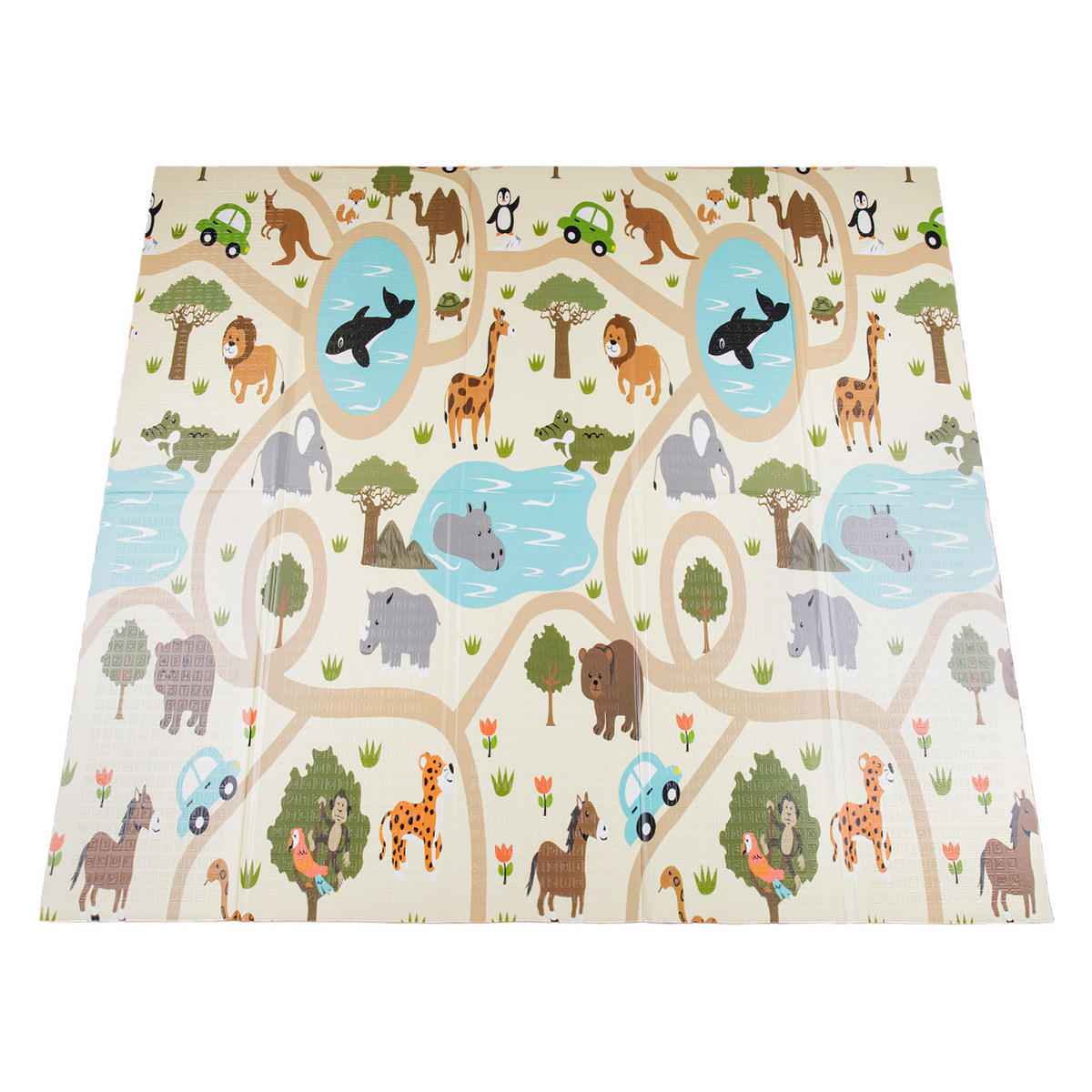 KINDERTEPPICH 150/200 cm Folding Mat 685 - Multicolor, Textil (150/200cm) - Paco Home