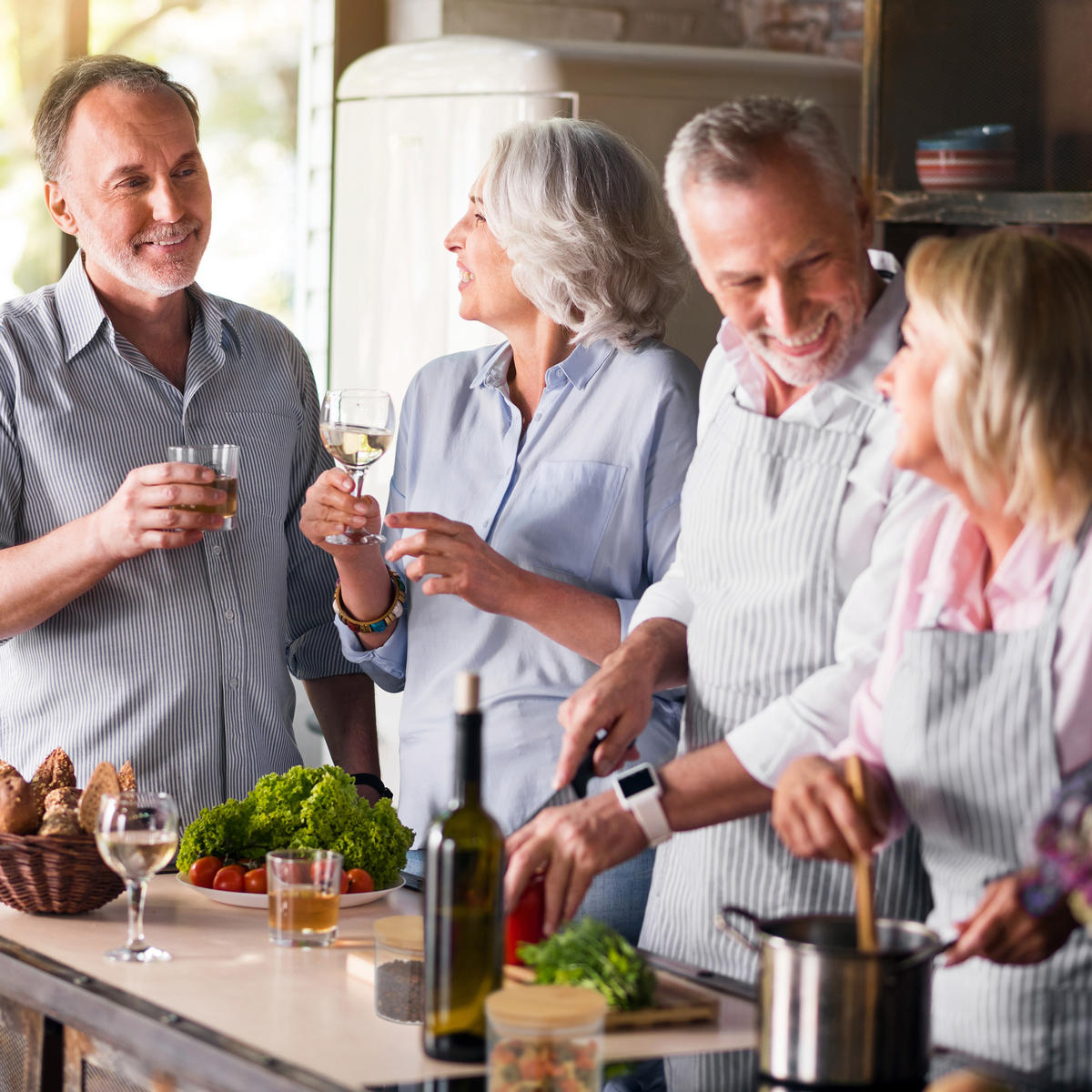 3XSKLENENÁ nádoba - priehľadné, drevo/plast (10/10.5/10cm) - Relaxdays