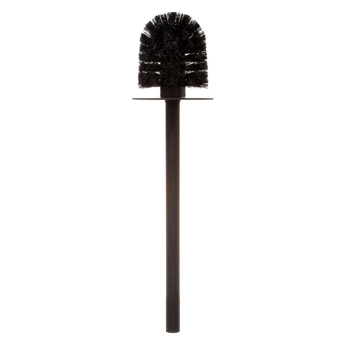 WC-BÜRSTE schwarzer Halter Natureo 8,8/8,8/39 cm - Schwarz, Kunststoff (8.8/39/8.8cm) - 5five Simply Smart