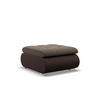 SITZPOUF FÜR DAS WOHNZIMMER FORESTA, Braun + Braun - Braun, Textil (88/42/70cm)