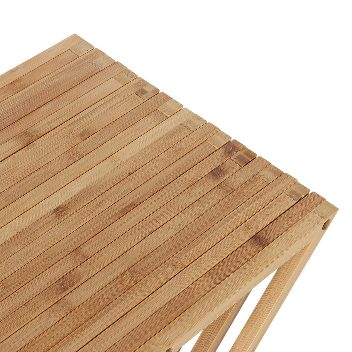 PFLANZENHOCKER - Hellbraun, Holz (40/44/33cm) - Relaxdays