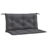 GARTENBANK-AUFLAGEN 2 Stk. Anthrazit 100/50/7 Cm Oxford-Gewebe - Anthrazit, Textil (50/7/100cm) - vidaXL