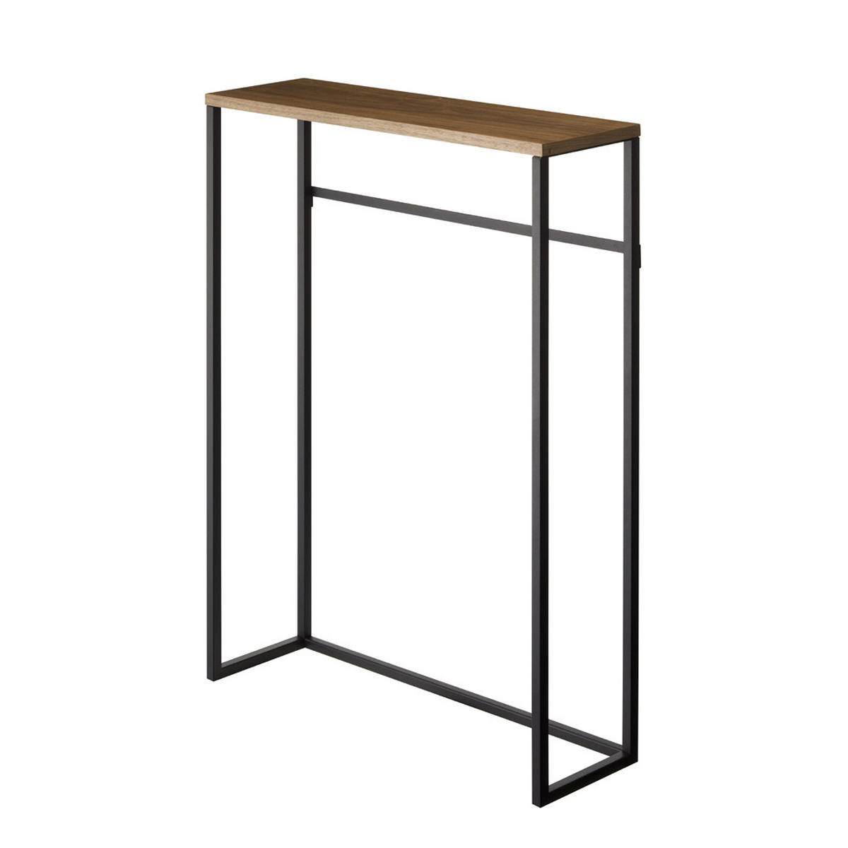 ELEGANTER Konsolentisch YAMAZAKI Tower 5165 in Schwarz für jeden Flur - Schwarz, Metall (18.5/60/80.5cm) - Yamazaki